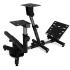 Arozzi Velocita Universal Racing Simulator Cockpit Compatible with Most Racing Sim Gear & Gaming Chairs Collapsible Telescopic and Portable - Black